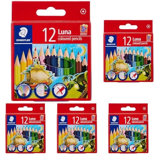 Luna Coloured Pencils - 12 Pcs
