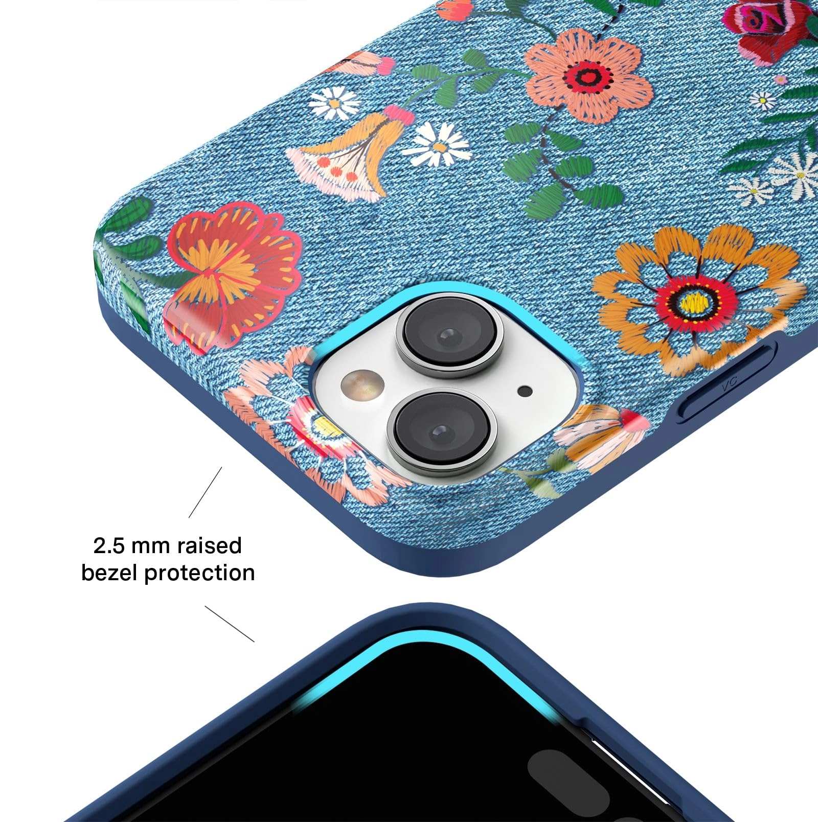 iPhone 15 Plus Case - Thermoplastic Polyurethane Basic Case with MagSafe for iPhone 15 Plus
