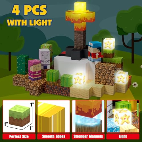 Magnetic Building Blocks - 200 pcs