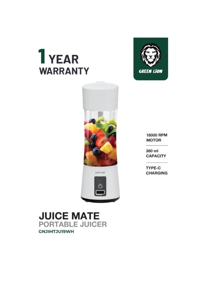 Juice Mate Portable Juicer - 45W 380ml