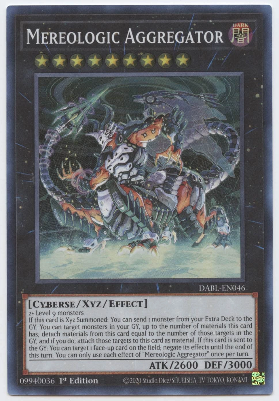 Yu-Gi-Oh! Mereologic Aggregator DABL-EN046 - 1st Edition