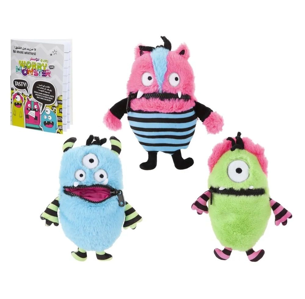 Worry Monster Rabbit Fur Soft Plush Toy 30 cm