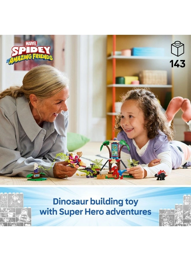 Marvel Spidey and Gobby’s Raptor Battle at Tree House HQ - Spider-Man