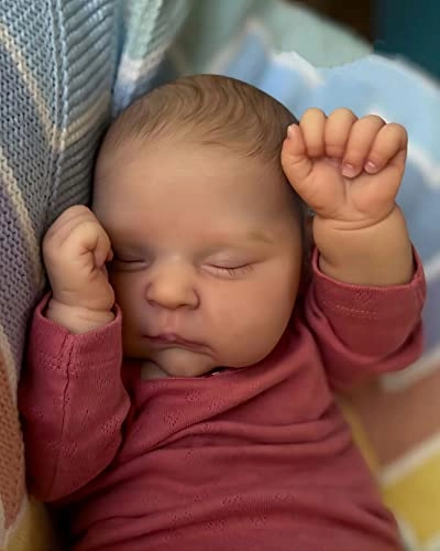 Reborn Baby Doll - 20inch 50cm Silicone Sleeping Ages 3+