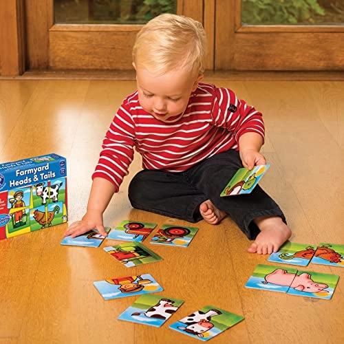 Farmyard Heads & Tails - 18 Months+ 24 pieces