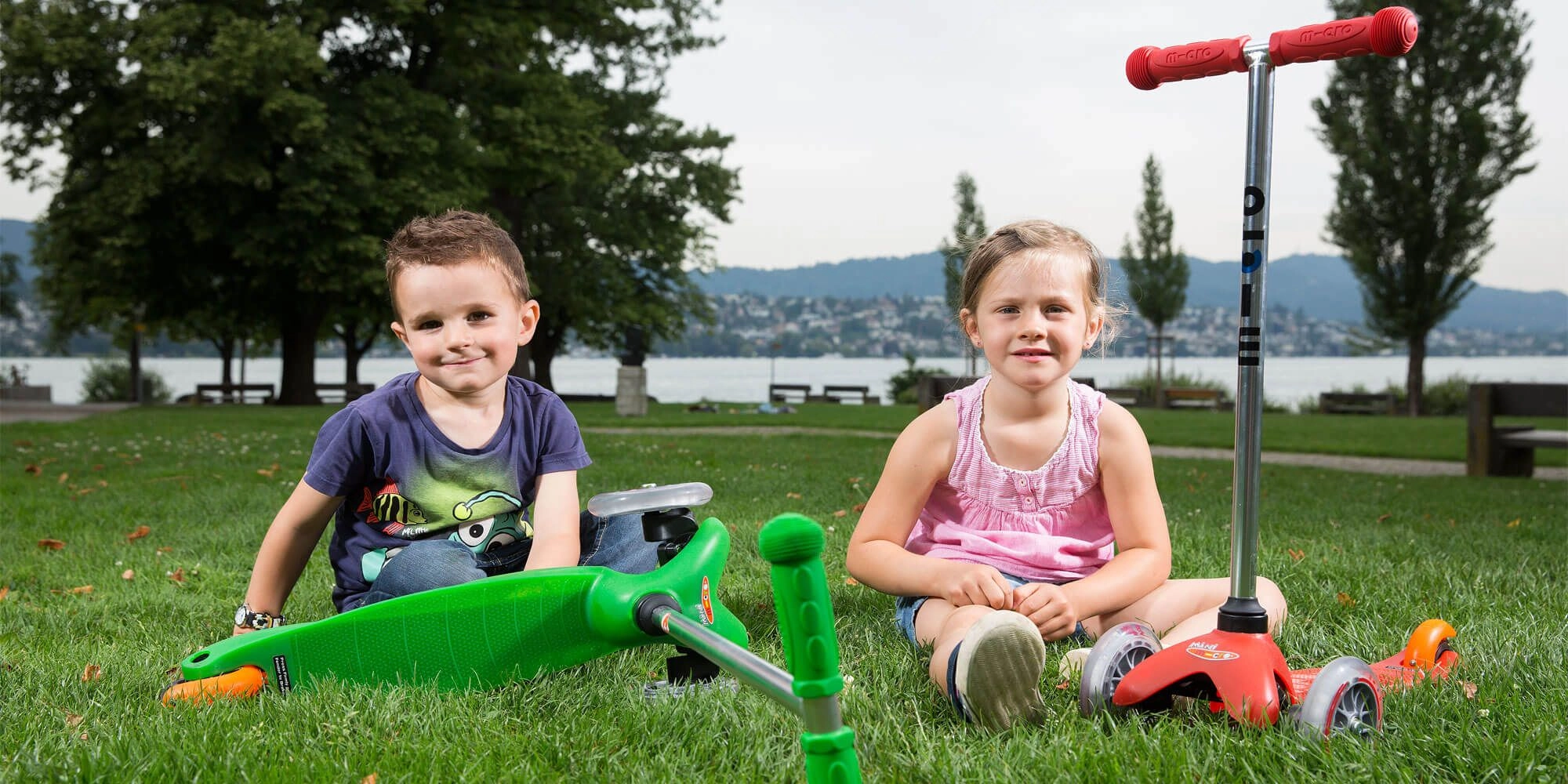 Mini Classic 3-Wheel Kick Scooter – LED