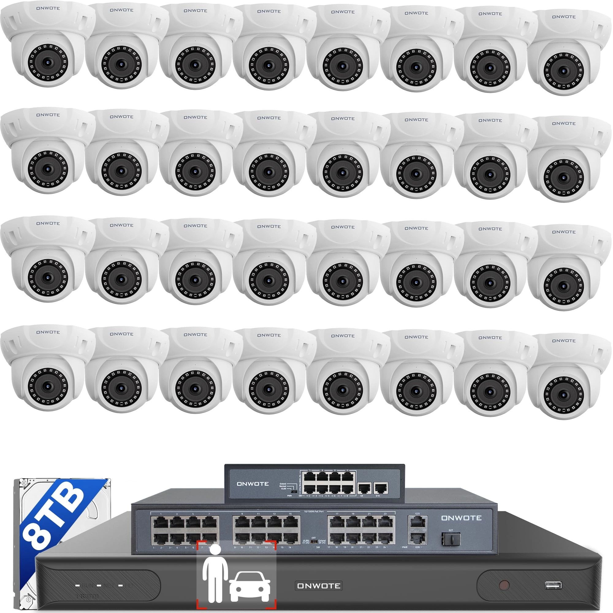 12MP NVR - 32 channels
