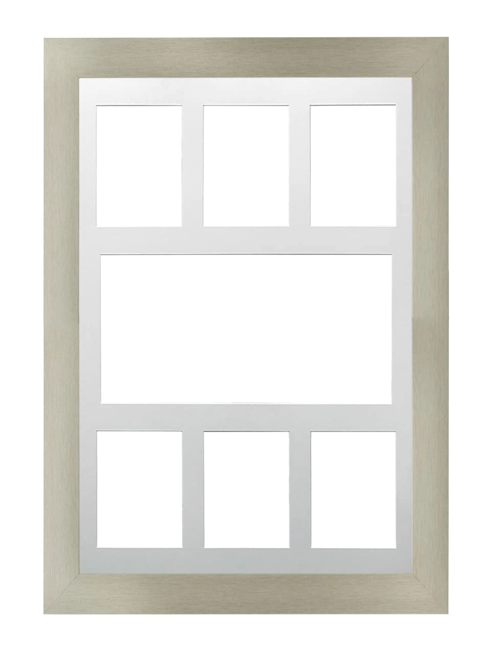 memory box Multi Aperture Picture Frame - A1 (6x) 8x6 (1x) 20x10