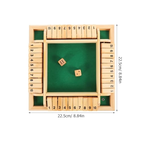 Four-Sided Flop Game - 3 years 1 pieces