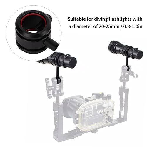 Diving Ball Joint Arms - Aluminum Alloy Light Mount