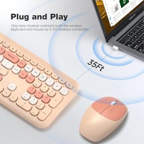 Keyboard and Mouse Combo - Wireless