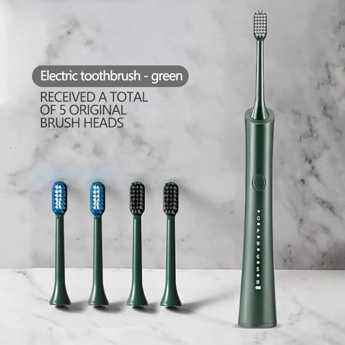 Electric Toothbrush - 32000 movements per minute 6 Modes 5 Brush Heads