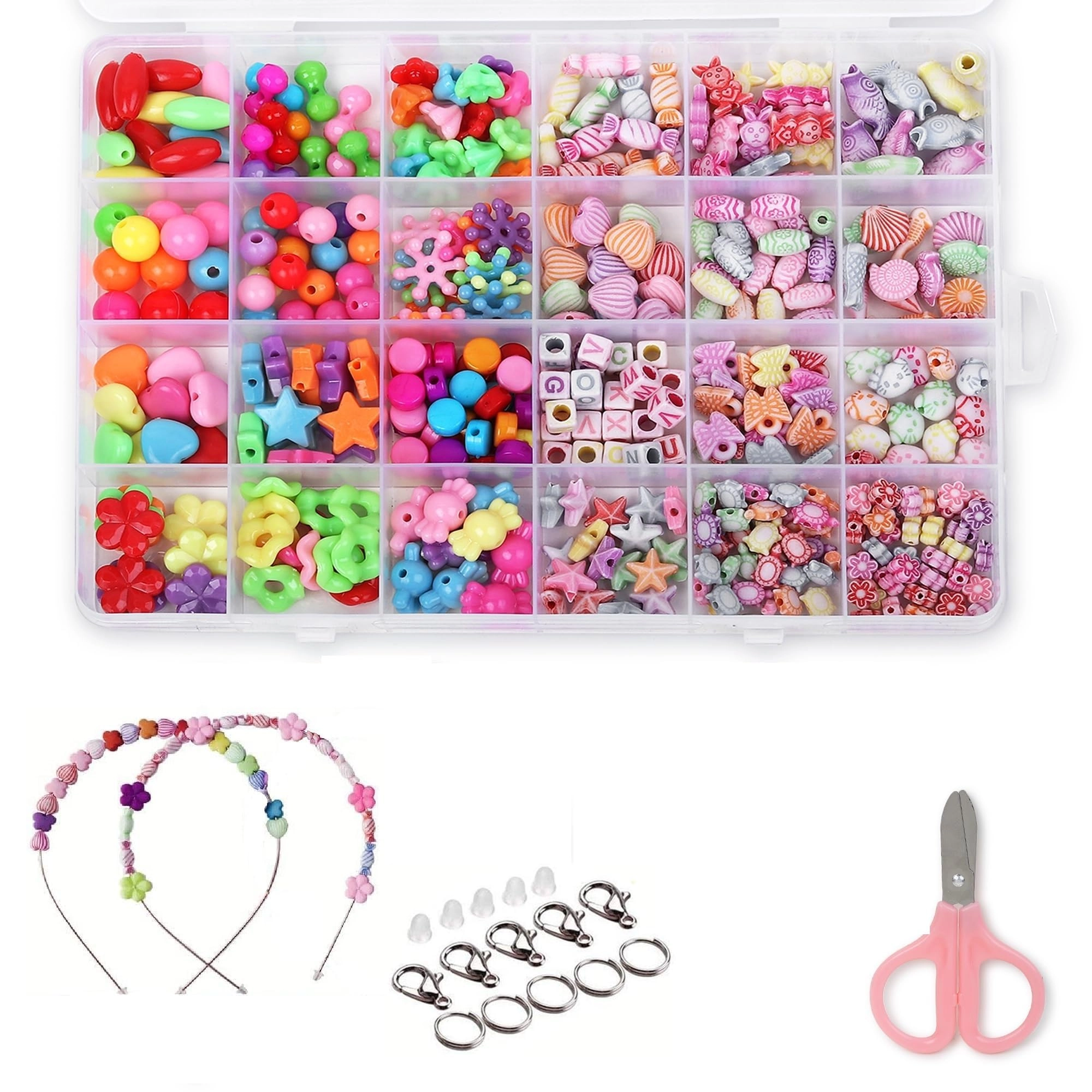 Niwlix Rink Bracelet Kit - Jewellery Making Kit Girls 6-12