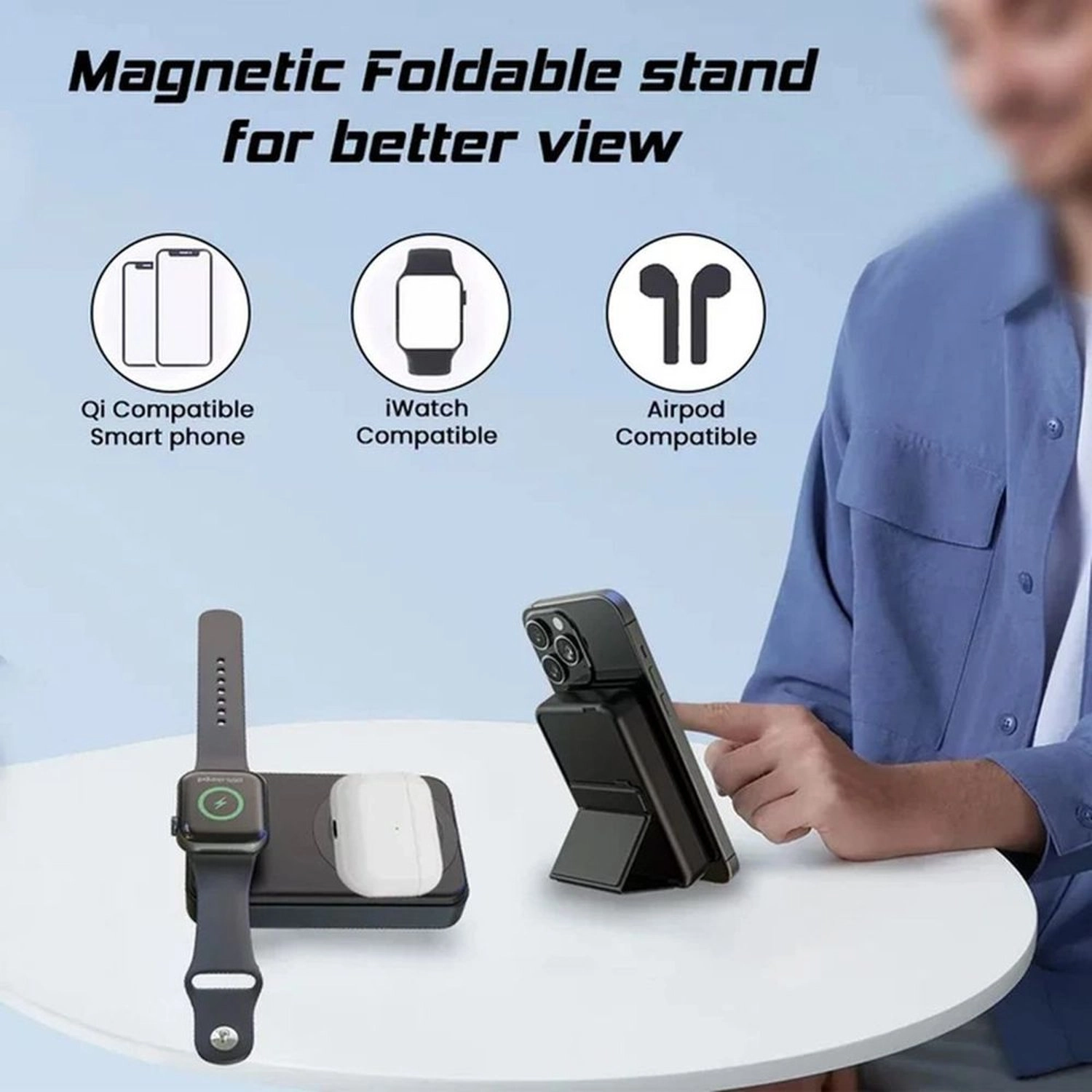 M1W - 10000mAh 15W Wireless