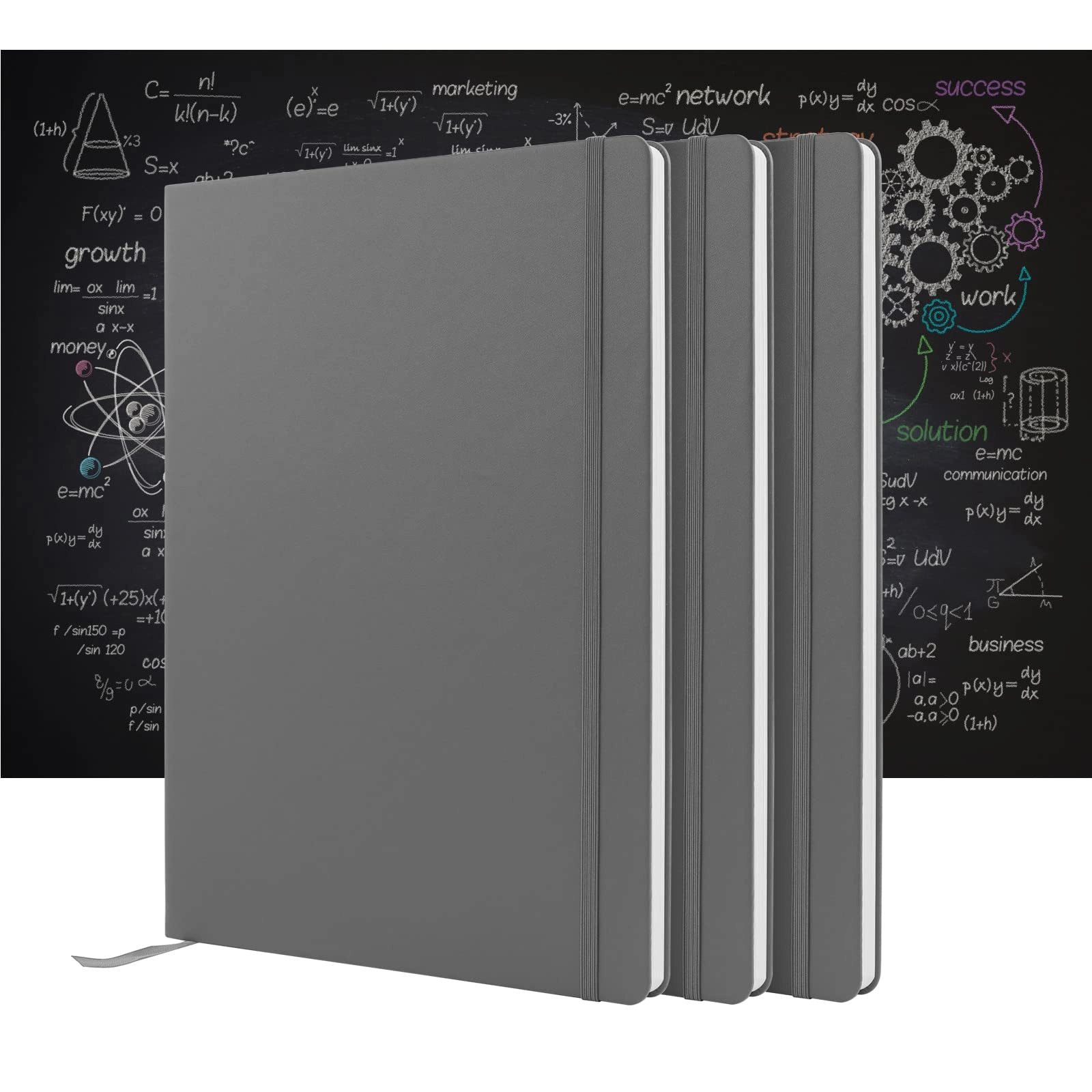 Notebook A4 Hardcover - Lined 80 Sheets
