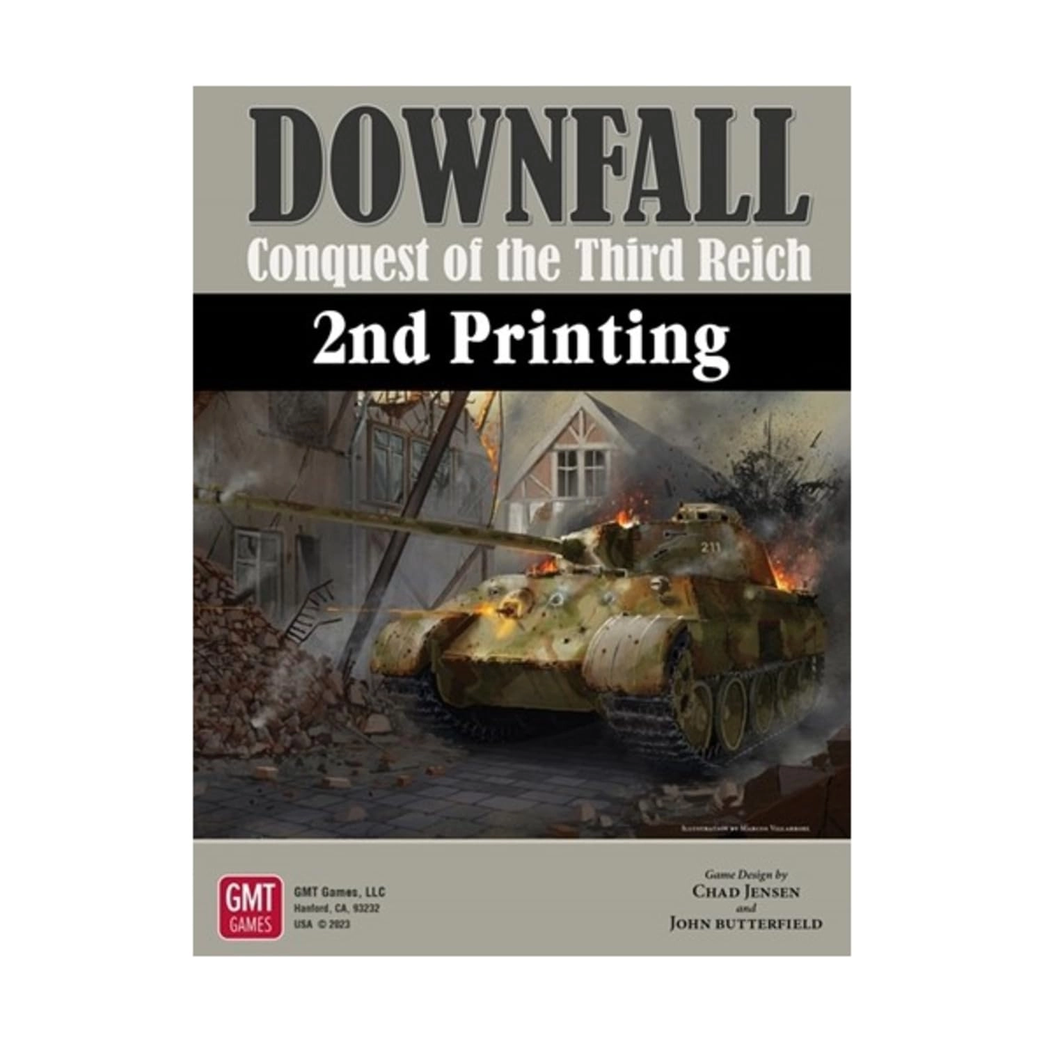 GMT Games Downfall: Conquest of the Third Reich - Two-player