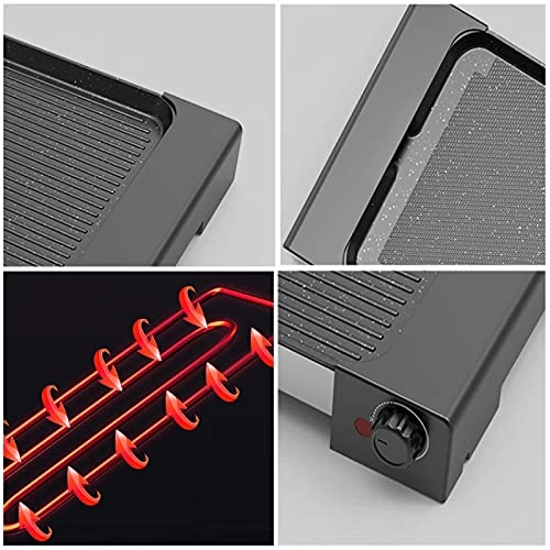 2-tier electric grill pan - 1200 W 5-7 peoples