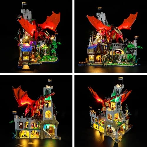 LED Light for LEGO Dungeons & Dragons: The Legend of the Red Dragon 21348