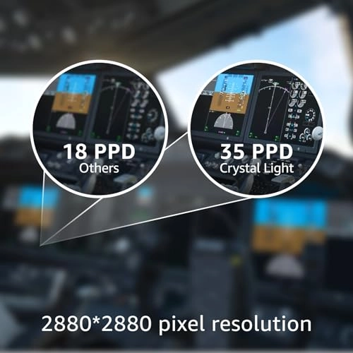 Crystal Light - 28802880 per-eye resolution