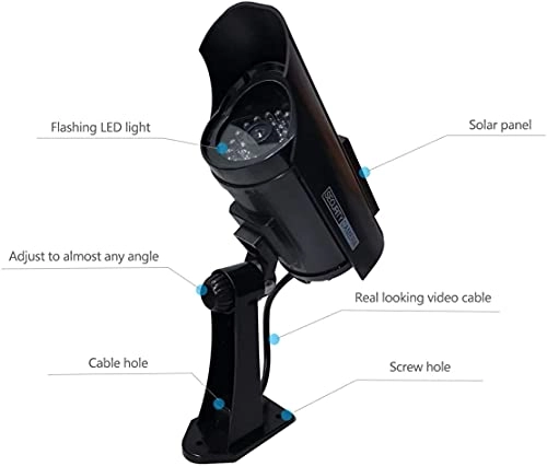 Fake Dummy Imitation CCTV Security Camera - Outdoor Pack