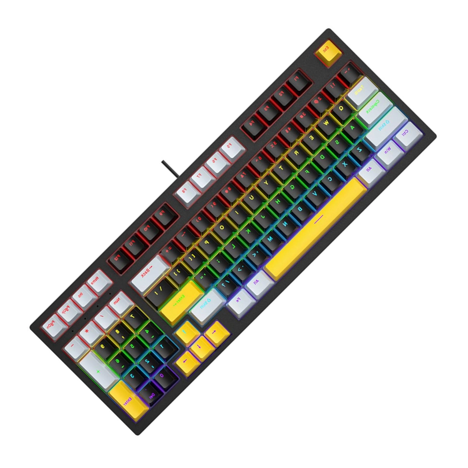 Cord Computer Keyboards - 97Key Compact Wired