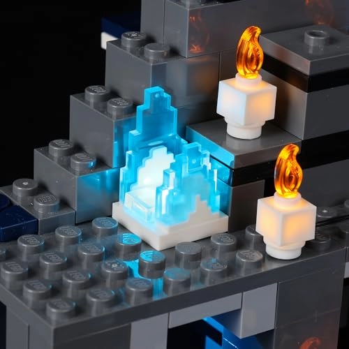 LED Lighting Kit for LEGO Minecraft The Deep Dark Battle 21246