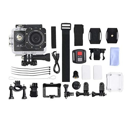 NUOLIANG Action Camera - 4K 30FPS 2.0inch HD LCD 30M Waterproof WIFI