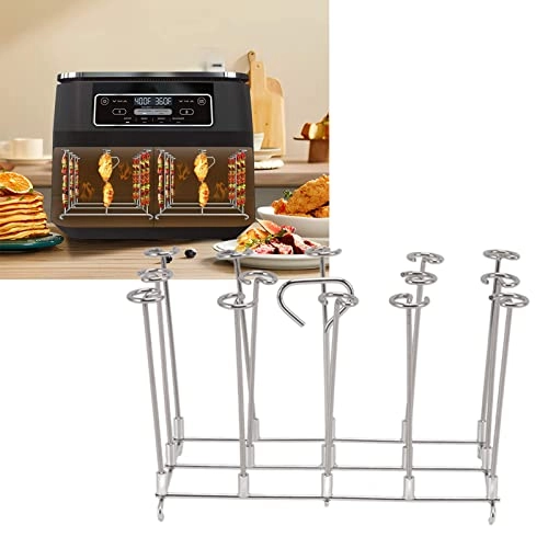 Fryer Skewer Stand - Stainless steel 12 x Skewer