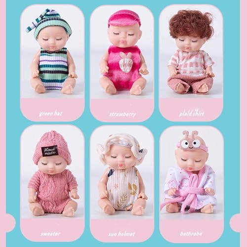 Reborn Mini Doll - 6 Pieces Forest Set