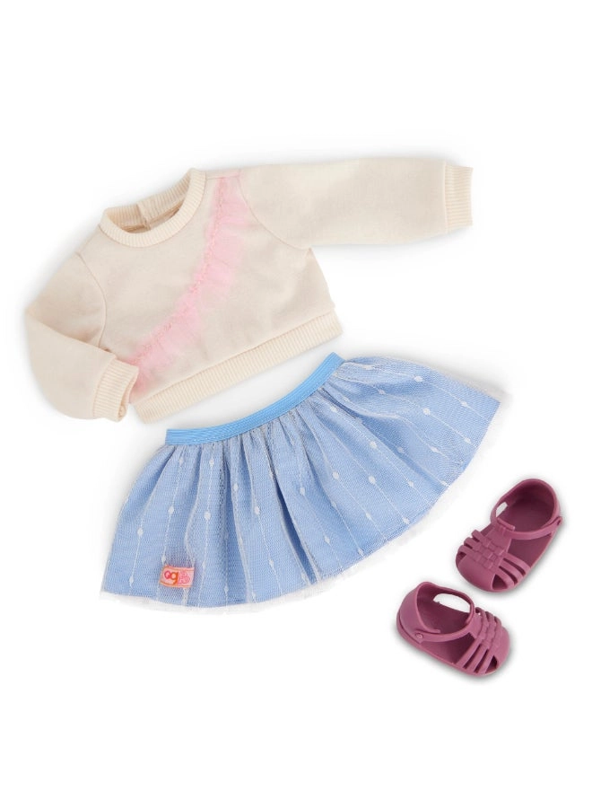 Mindy Doll - 18-inch + Pepper Kitten - 6-inch Ages 3+