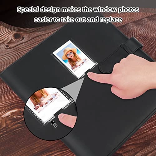 2x3" 640 Pockets Leather Photo Album