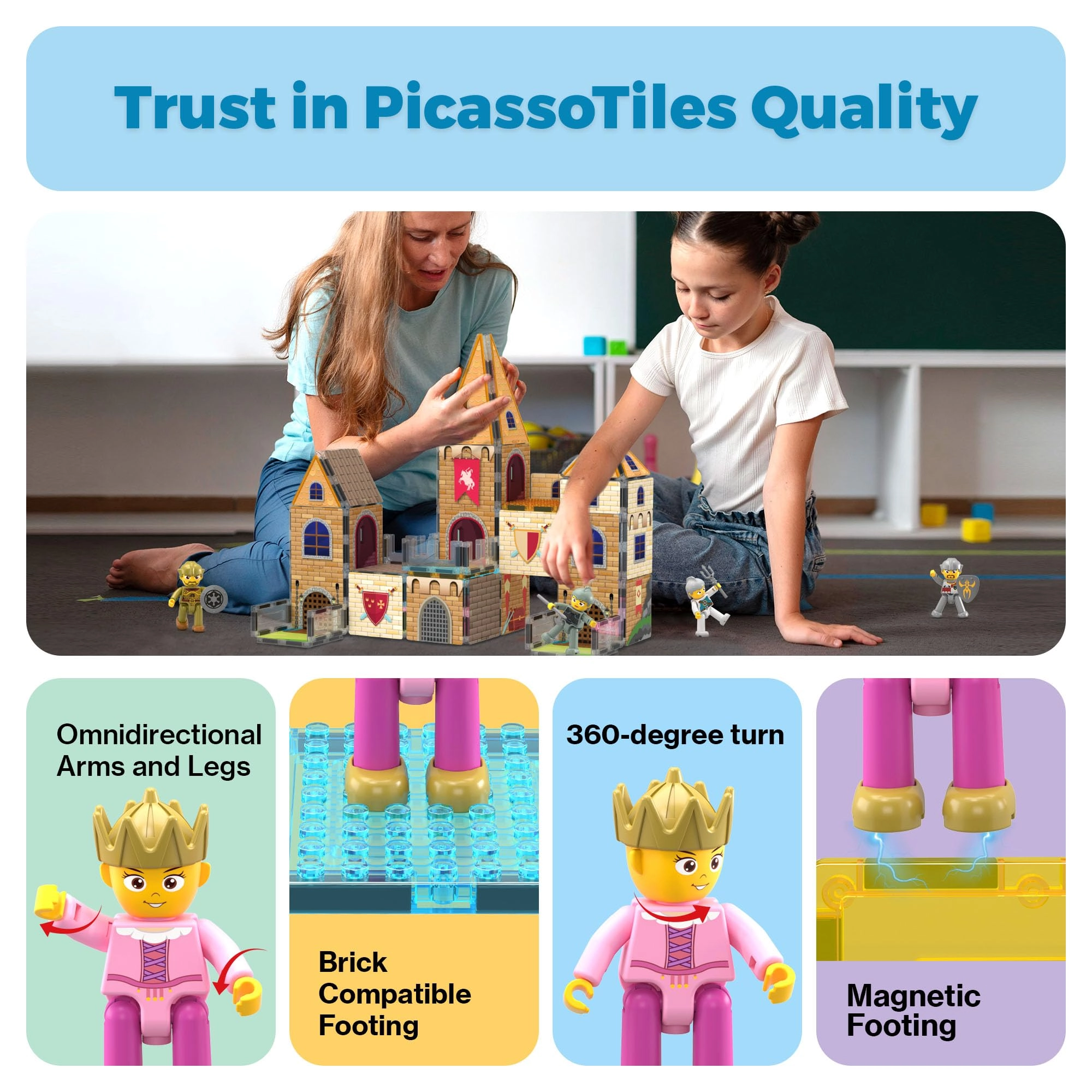 PTQ01 - Medieval and Castle 70pcs