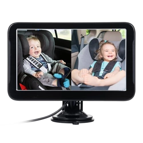 Baby Car Camera - 1080P Dual Channel Night Vision