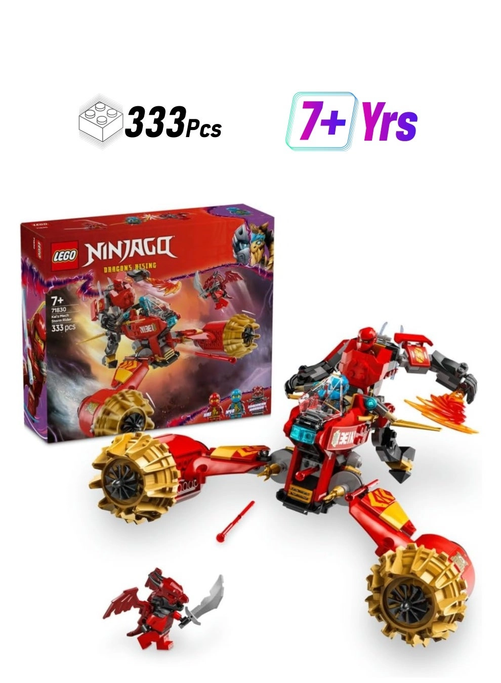NINJAGO Kai’s Mech Storm Rider (71830)