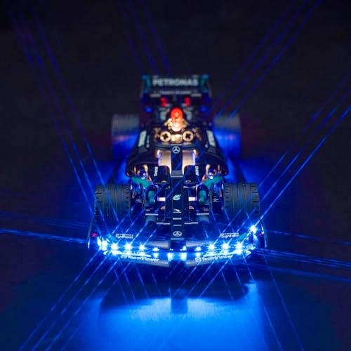 LED Light Set - Compatible with 42165 Mercedes-AMG F1 W14 E Performance White
