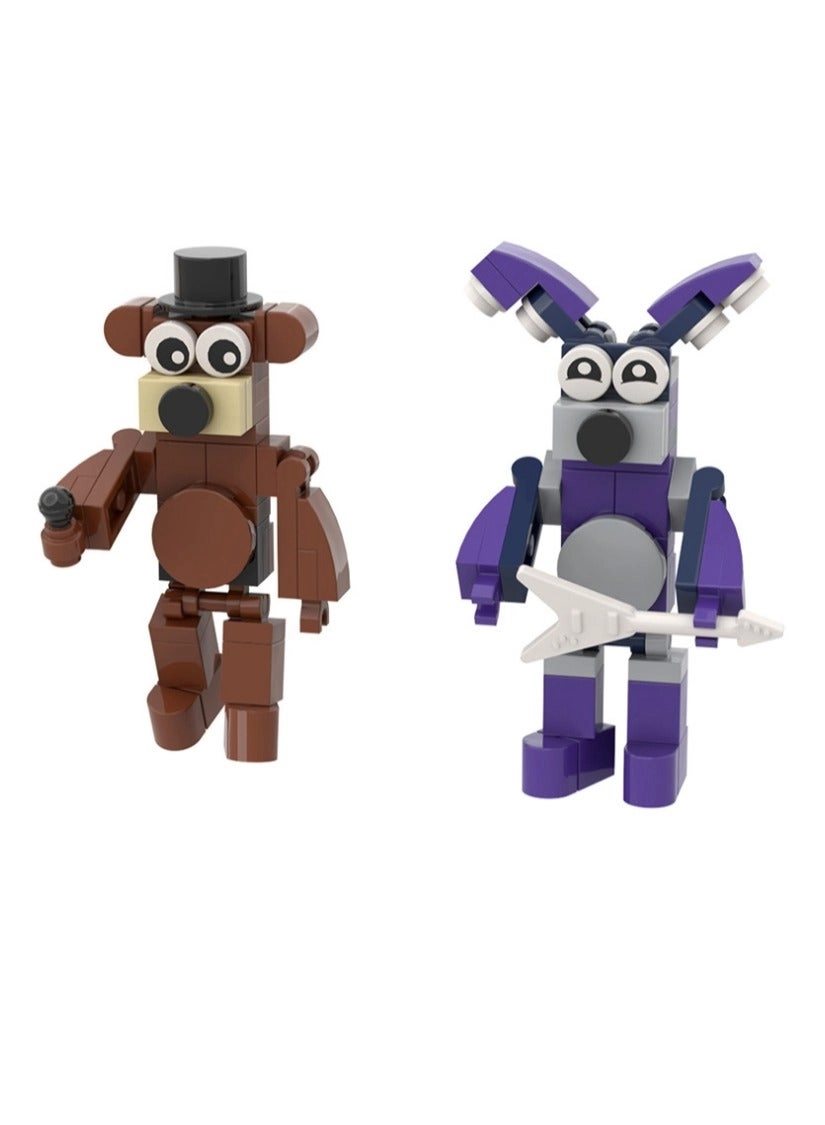 Five Nights At Freddy's Model Building Block Set - 5 pcs