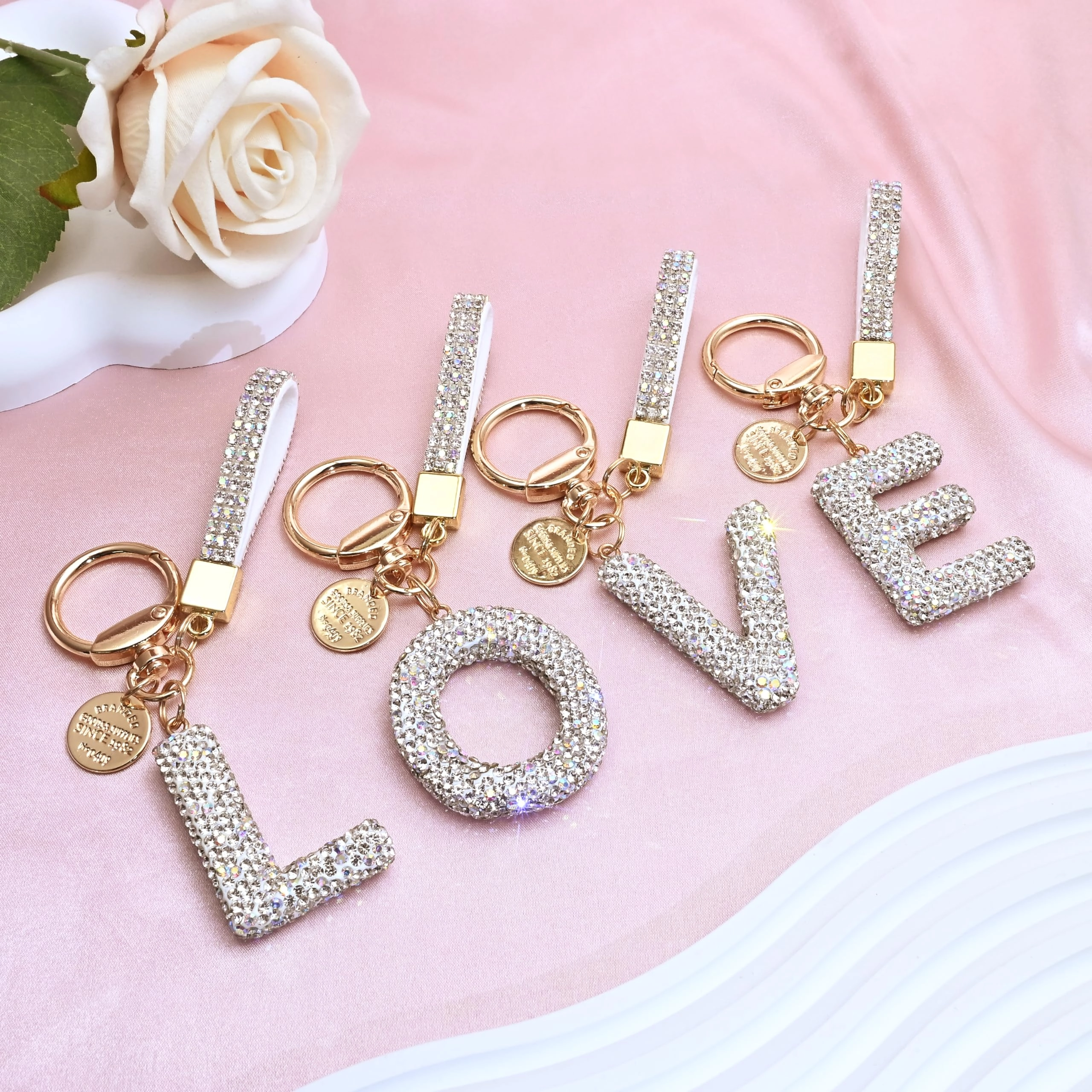 Initial Letter Keychain - Letter