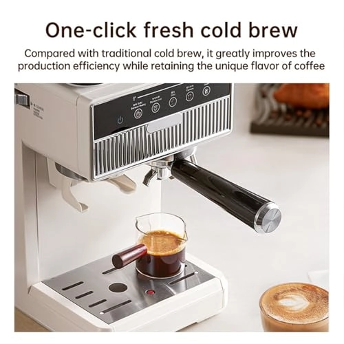 20Bar Coffee Machine - Semiautomatic 1.8L 20 Grinding Settings