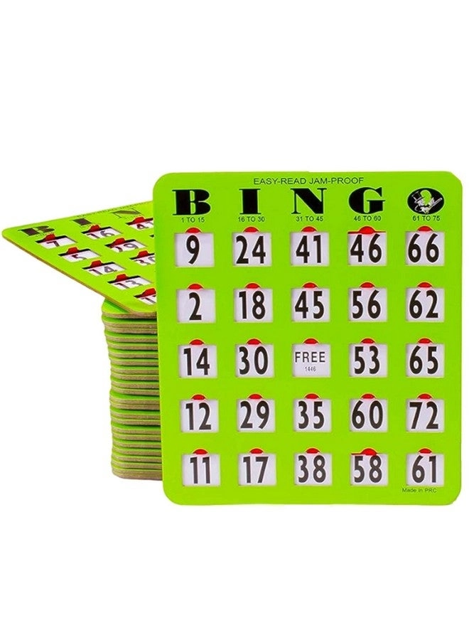 Mr Chips Bingo Cards - Jam-Proof Large Print 25 Pack