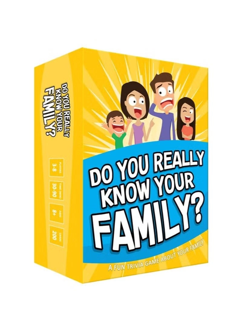 ST ZONE Do You Really Know Your Family