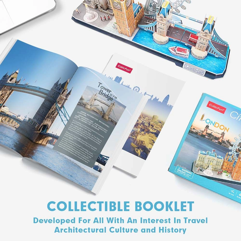 City Line London 3D Puzzle (AL-MC253H) - 107 pcs