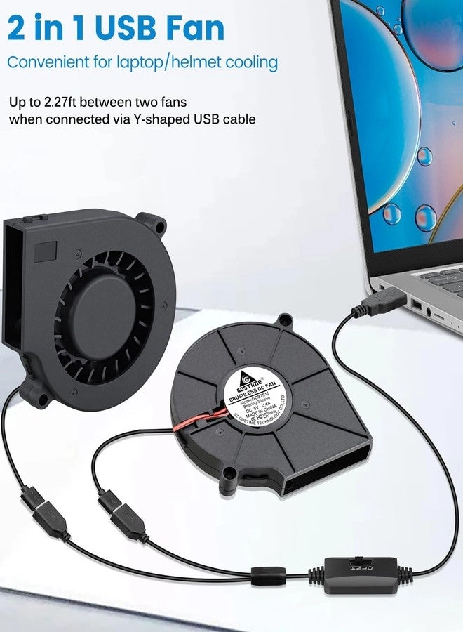 USB Blower Fan - 75mm