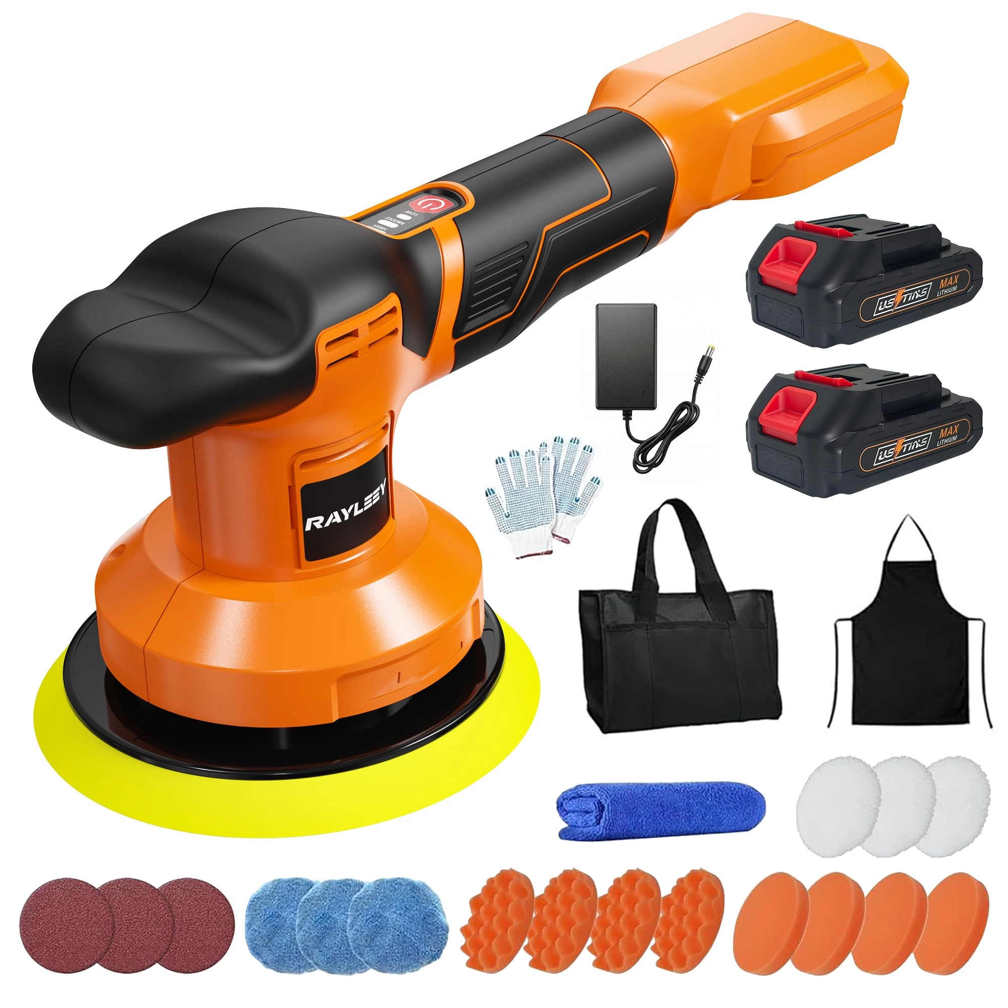 RAYLEEY Car Polisher - 6 inch