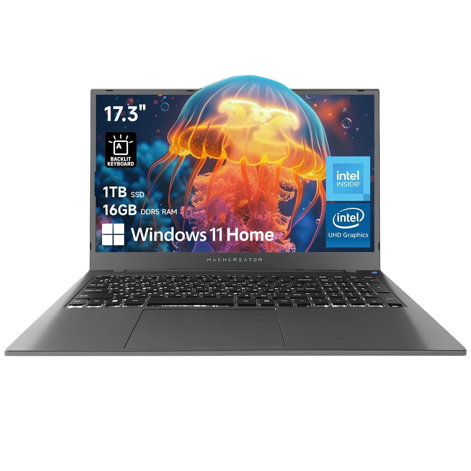 Machcreator N17A N17A - 17.3'' N100 16GB DDR5 1TB SSD