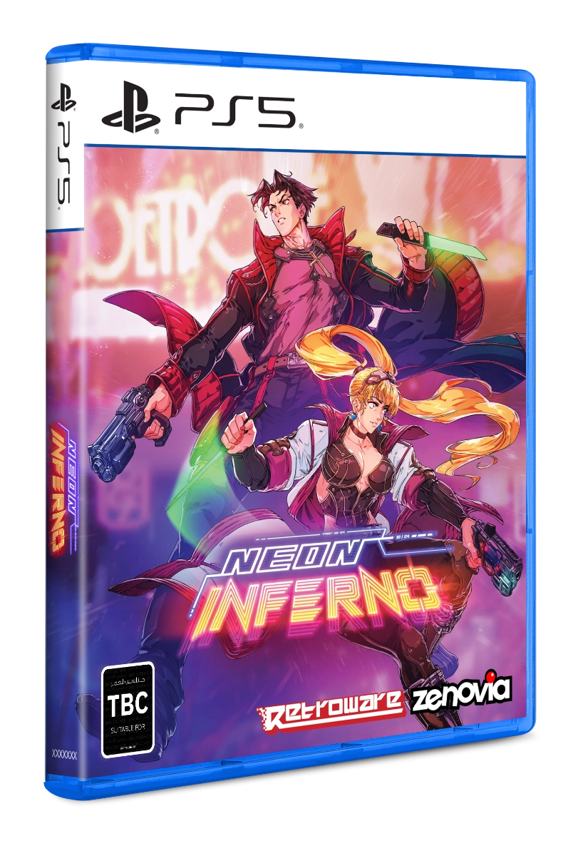 Limited Run Neon Inferno - PlayStation 5