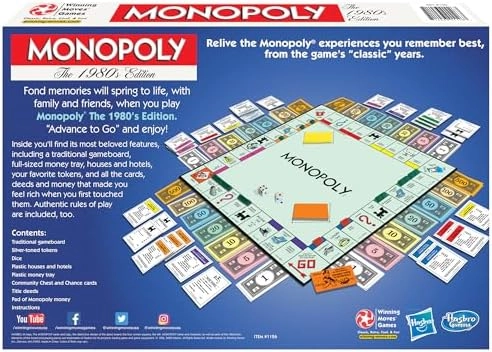 Monopoly: The 1980's Edition