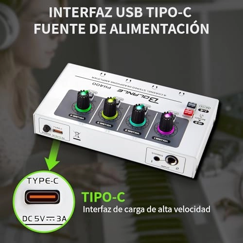 PH400 - 4-Channel 8 Output Ports