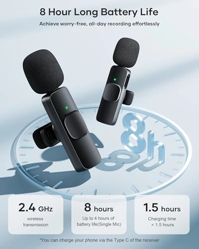 K6-Mic - 2 Mics 2.4Ghz