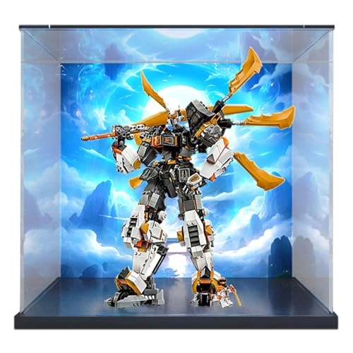 Acrylic display case (71821) - LED 45 x 30 x 45 cm Black