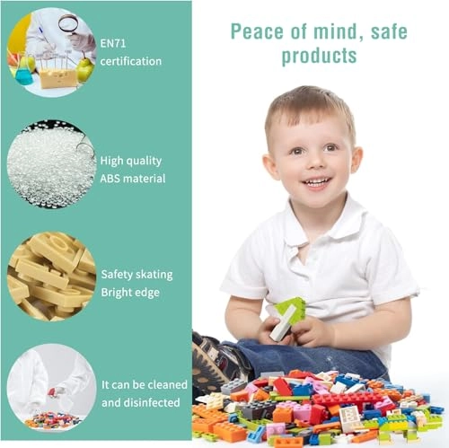 Classic Building Blocks Set - 1500 pcs